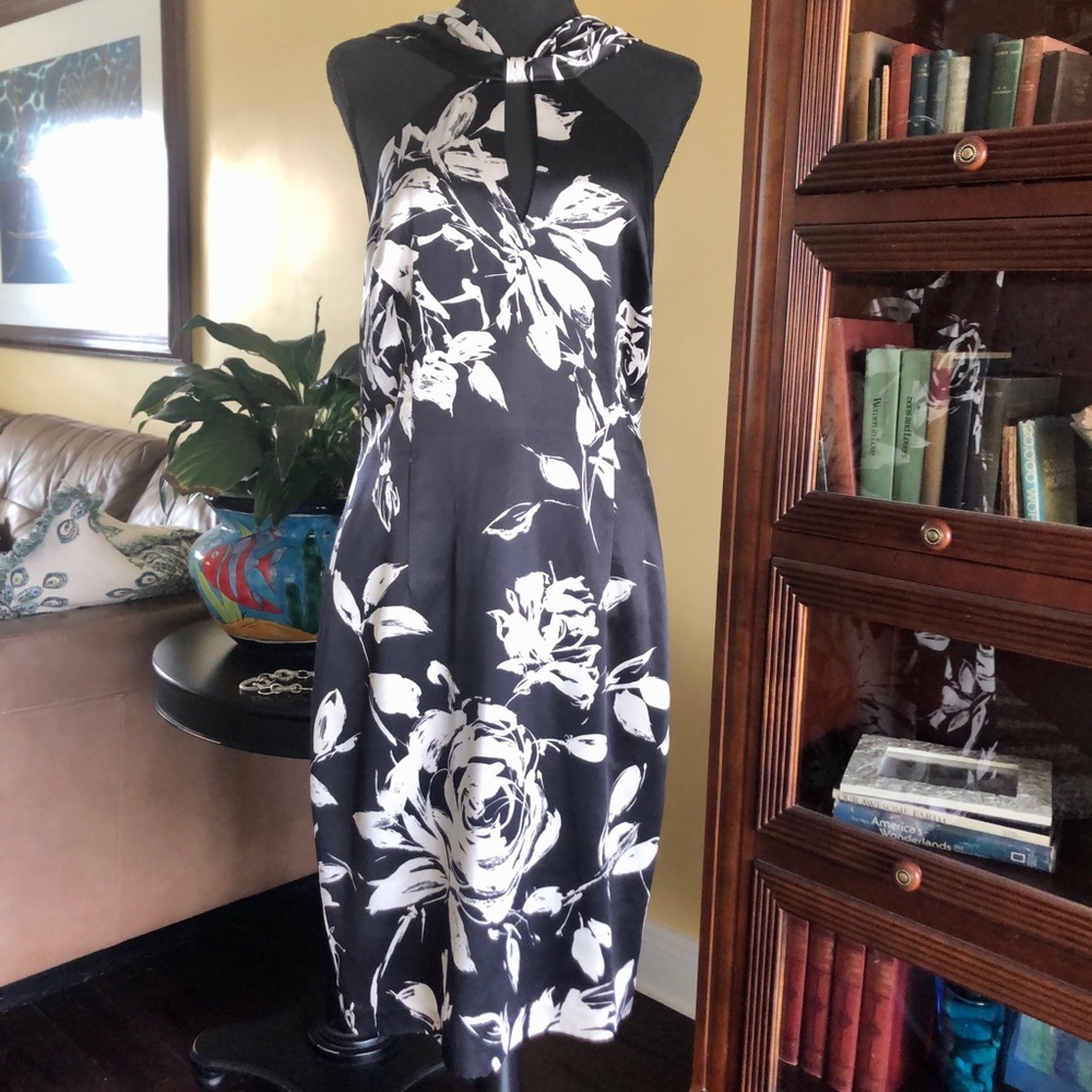 💯% Silk David Meister dress - Size 10
